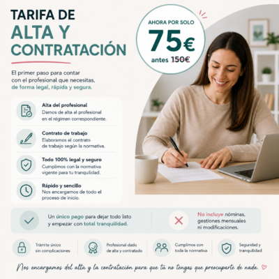 ALTA Y CONTRATACIÓN (PAGO ÚNICO)