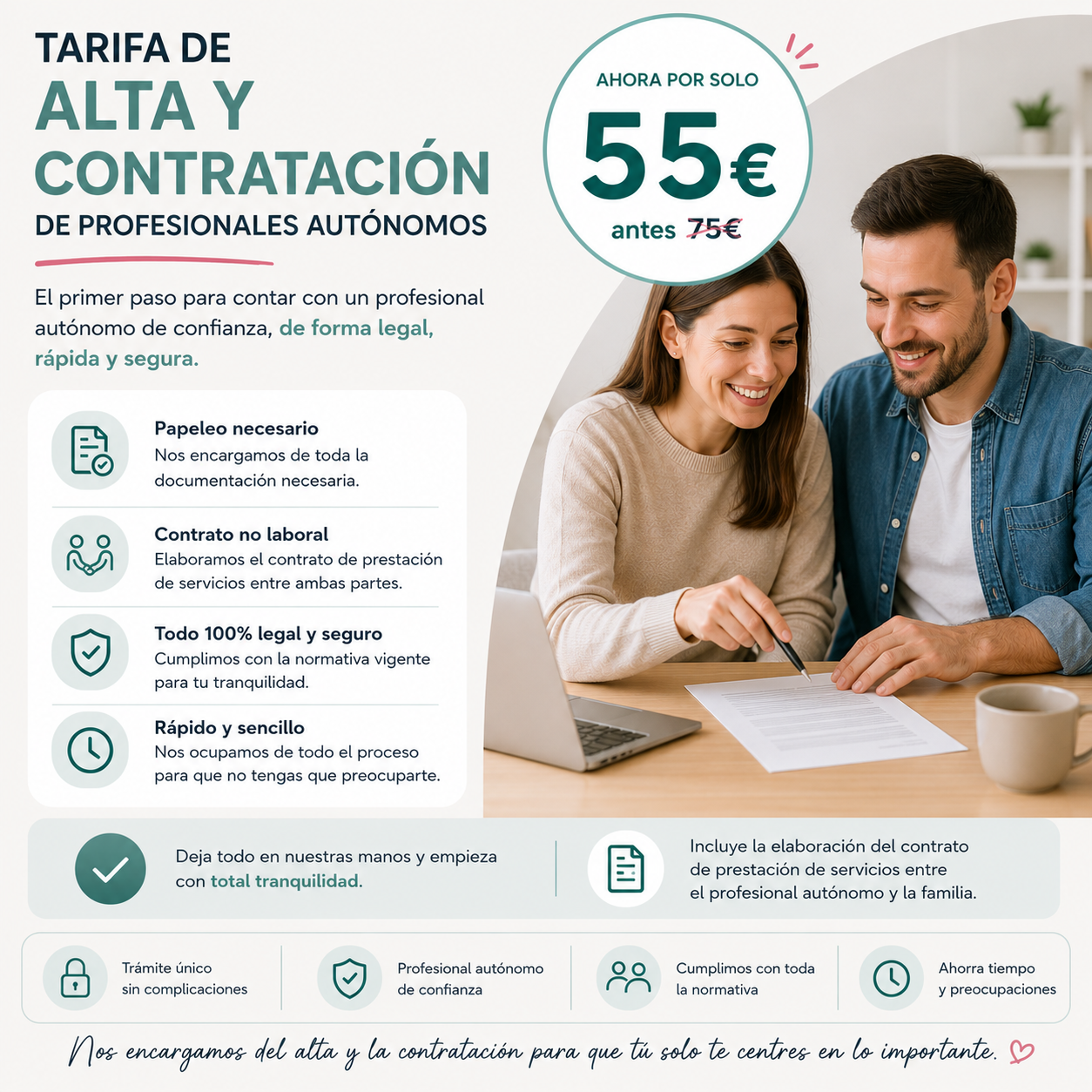 ALTA Y CONTRATACIÓN AUTÓNOMOS (PAGO ÚNICO)